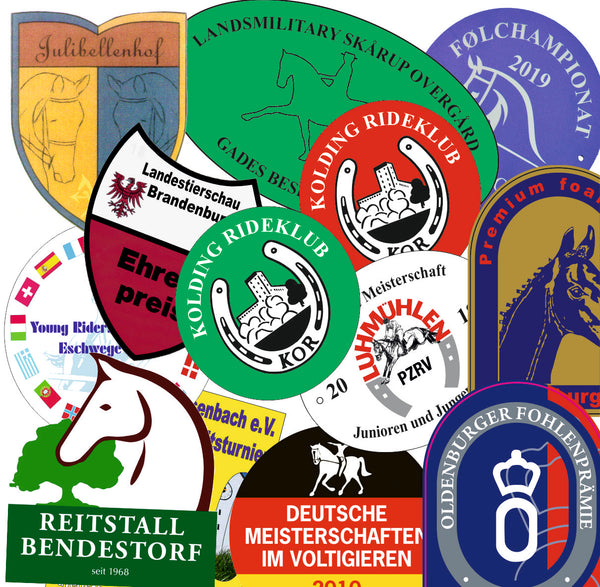 Stallplakette Aluverbund